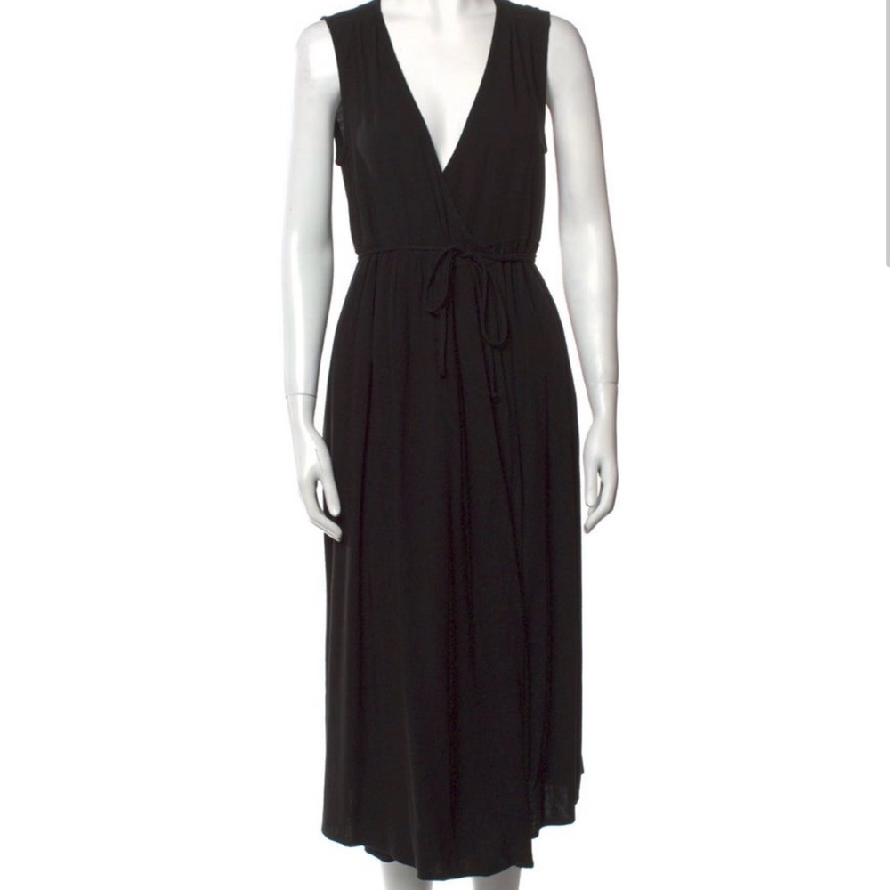 Rachel Pally - Black Midi Wrap Dress